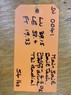 Main - Sail Technologies - $100.00 - (Sku=0041, LU=39.15', LE=38.4', FT=19.33', LP=')