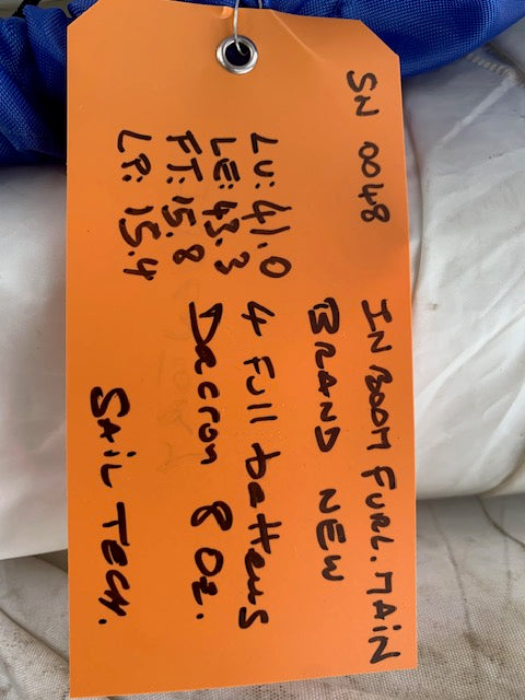 In-Boom Furling Main - Sail Technologies - $1,900.00 - (Sku=0048, LU=41.0', LE=43.3', FT=15.8', LP=15.4')