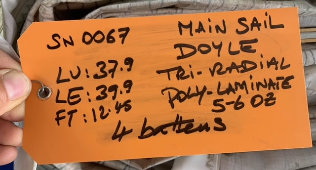 Main - Doyle - $100.00 - (Sku=0067, LU=37.9', LE=39.9', FT=12.45', LP=')