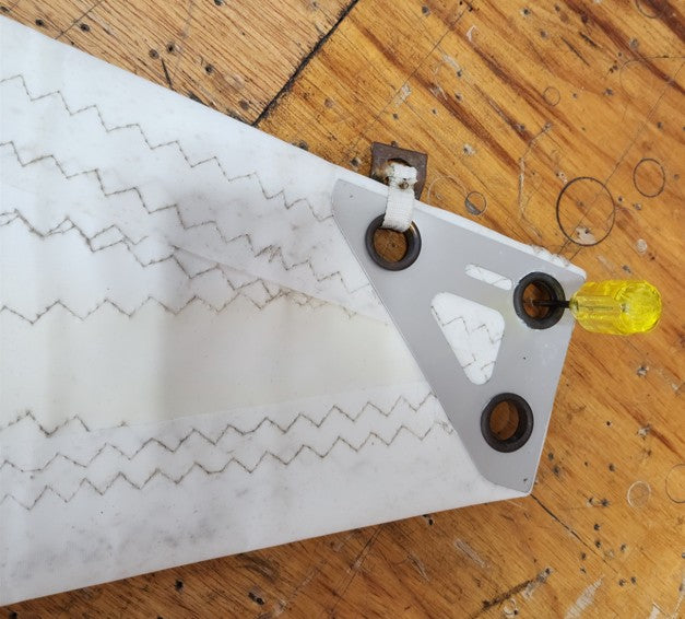 Main - Sail Technologies - $1,400.00 - (Sku=0003, LU=30.67', LE=32.17', FT=12.5', LP=12.0')