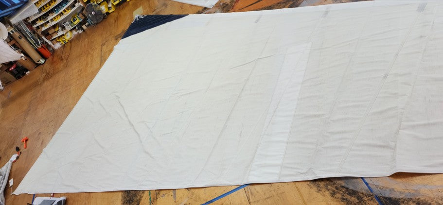 RF Main - Unknown Sailmaker - $450.00 - (Sku=0004, LU=49.0', LE=50.5', FT=18.83', LP=')