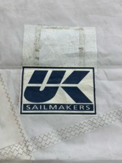 Main - UK Sail Makers - $600.00 - (Sku=0015, LU=40.34', LE=42.66', FT=13,5', LP=13.55')