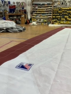 Genoa - Sail Technologies - $1,500.00 - (Sku=0018, LU=33.2', LE=32.5', FT=18.07', LP=17.44')