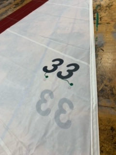 Genoa - Sail Technologies - $1,500.00 - (Sku=0018, LU=33.2', LE=32.5', FT=18.07', LP=17.44')