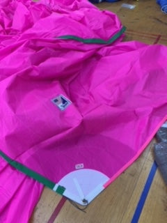 A-Sym Spinnaker - Sail Technologies - $2,500.00 - (Sku=0027, LU=53.75', LE=46.9', FT=29.97', LP=29.64')