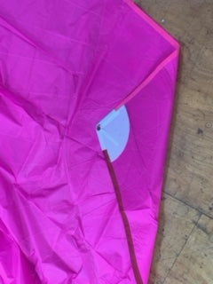 A-Sym Spinnaker - Sail Technologies - $2,500.00 - (Sku=0027, LU=53.75', LE=46.9', FT=29.97', LP=29.64')