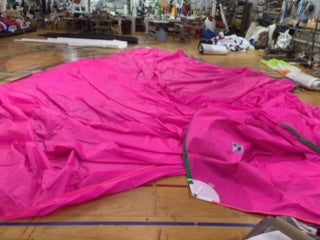 A-Sym Spinnaker - Sail Technologies - $2,500.00 - (Sku=0027, LU=53.75', LE=46.9', FT=29.97', LP=29.64')