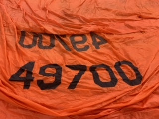 Spinnaker - Hood - $1,200.00 - (Sku=0028, LU=58.7', LE=58.7', FT=34.2', LP=34.2')