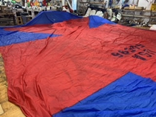 Spinnaker - North Sails - $2,200.00 - (Sku=0030, LU=57.8', LE=57.78', FT=29.5', LP=30.25')