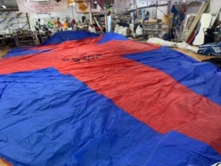 Spinnaker - North Sails - $2,200.00 - (Sku=0030, LU=57.8', LE=57.78', FT=29.5', LP=30.25')