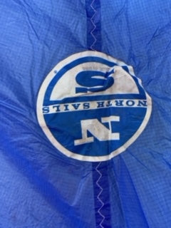 Spinnaker - North Sails - $2,200.00 - (Sku=0030, LU=57.8', LE=57.78', FT=29.5', LP=30.25')