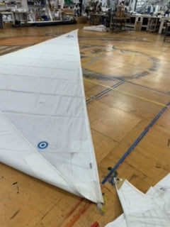 Storm Sail - Neil Pryde - $100.00 - (Sku=0037, LU=37.5', LE=34.0', FT=13.4', LP=')