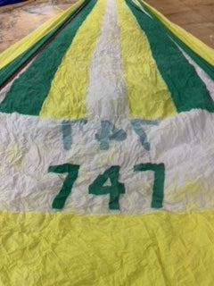 Spinnaker - Esprit - $100.00 - (Sku=0040, LU=30.75', LE=30.75', FT=13.33', LP=16.4')