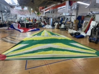 Spinnaker - Esprit - $100.00 - (Sku=0040, LU=30.75', LE=30.75', FT=13.33', LP=16.4')