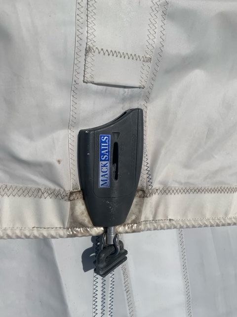 Main - Mack Sails - $100.00 - (Sku=0046, LU=38.5', LE=39.9', FT=10.9', LP=10,9')