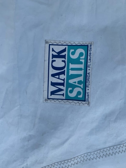 Main - Mack Sails - $1,000.00 - (Sku=0046, LU=38.5', LE=39.9', FT=10.9', LP=10,9')