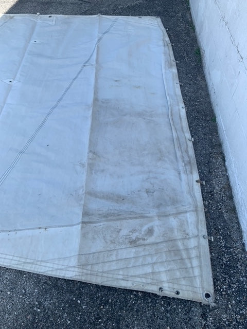 Main - Mack Sails - $100.00 - (Sku=0046, LU=38.5', LE=39.9', FT=10.9', LP=10,9')