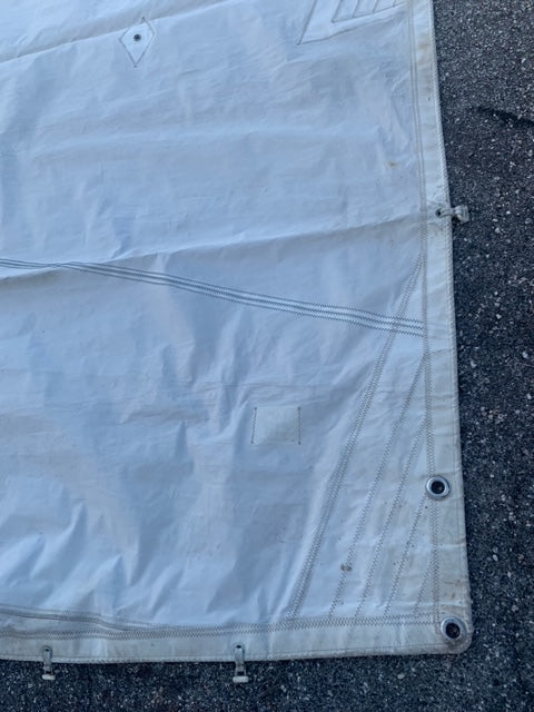 Main - Mack Sails - $1,000.00 - (Sku=0046, LU=38.5', LE=39.9', FT=10.9', LP=10,9')