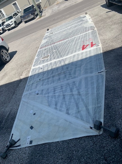 Main - Sailtech - $100.00 - (Sku=0047, LU=30.0', LE=31.4', FT=10.4', LP=')