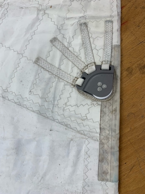 Main - Quantum Sails - $100.00 - (Sku=0049, LU=48.9', LE=51.6', FT=16.9', LP=16.4')