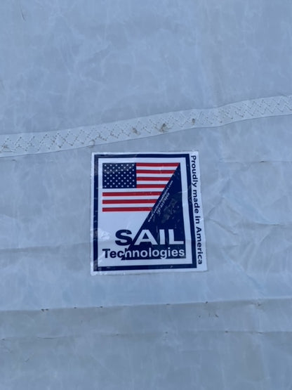 Genoa - Sail Technologies - $800.00 - (Sku=0053, LU=35.0', LE=33.5', FT=18.5', LP=17.5')