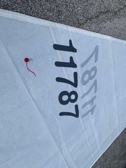 Genoa - Sail Technologies - $100.00 - (Sku=0053, LU=35.0', LE=33.5', FT=18.5', LP=17.5')