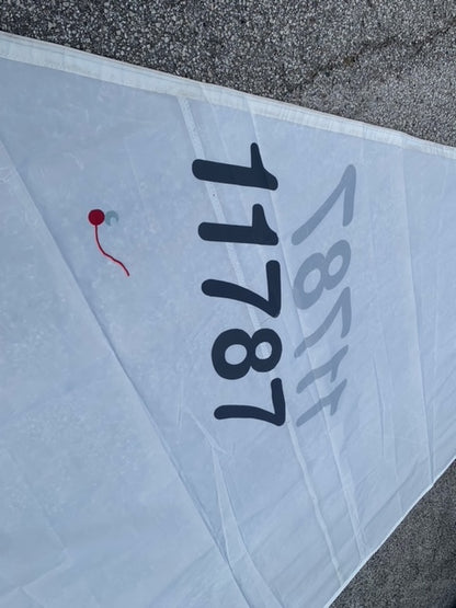 Genoa - Sail Technologies - $100.00 - (Sku=0053, LU=35.0', LE=33.5', FT=18.5', LP=17.5')