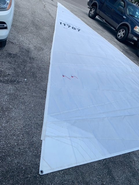 Genoa - Sail Technologies - $100.00 - (Sku=0053, LU=35.0', LE=33.5', FT=18.5', LP=17.5')