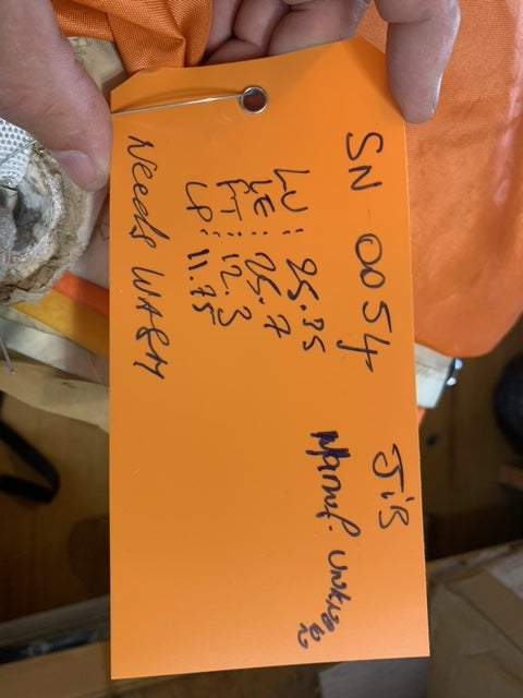 Jib - Unknown (no logo) - $100.00 - (Sku=0054, LU=25.35', LE=25.7', FT=12.3', LP=11.75')