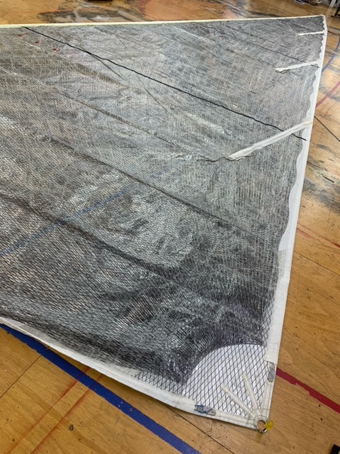 Jib - North Sails - $300.00 - (Sku=0055, LU=39.33', LE=36.9', FT=14.3', LP=14.3')