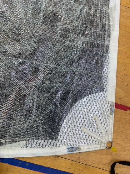 Jib - North Sails - $100.00 - (Sku=0055, LU=39.33', LE=36.9', FT=14.3', LP=14.3')