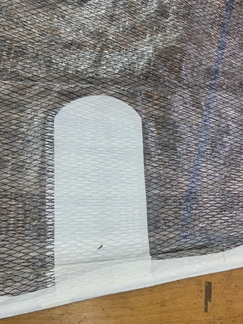 Jib - North Sails - $100.00 - (Sku=0055, LU=39.33', LE=36.9', FT=14.3', LP=14.3')