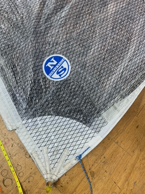 Jib - North Sails - $100.00 - (Sku=0055, LU=39.33', LE=36.9', FT=14.3', LP=14.3')