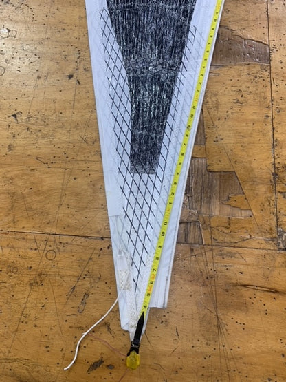 Jib - North Sails - $100.00 - (Sku=0055, LU=39.33', LE=36.9', FT=14.3', LP=14.3')