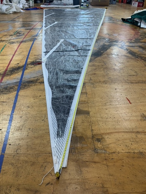 Jib - North Sails - $100.00 - (Sku=0055, LU=39.33', LE=36.9', FT=14.3', LP=14.3')