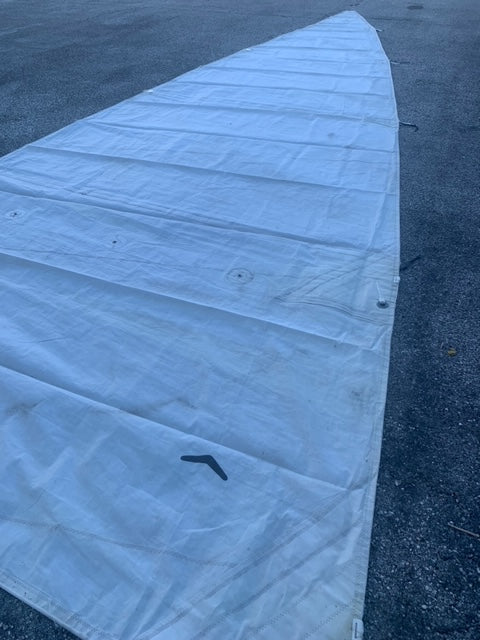 Main - Rolly Tasker Sails - $100.00 - (Sku=0056, LU=29.3', LE=30.6', FT=10.2', LP=')