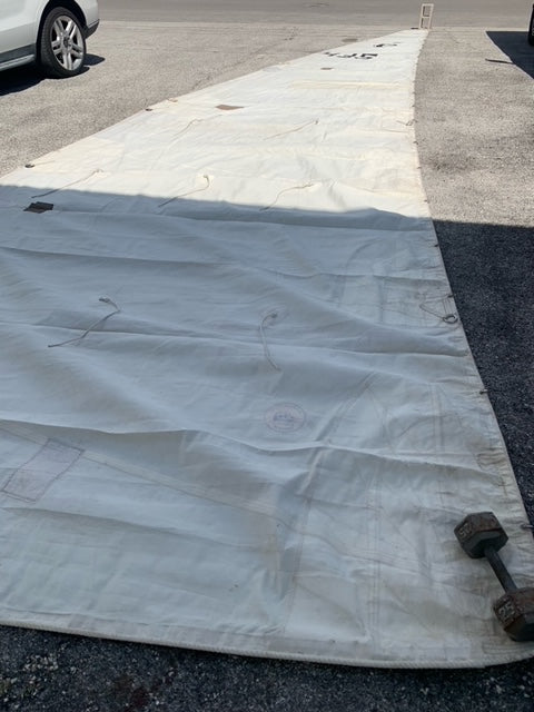 Main - Atlantic Sail Traders - $100.00 - (Sku=0063, LU=38.5', LE=40.9', FT=11.3', LP=')