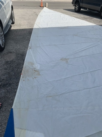 Main - UK Sail Makers - $100.00 - (Sku=0064, LU=34.0', LE=37.6', FT=17.2', LP=')