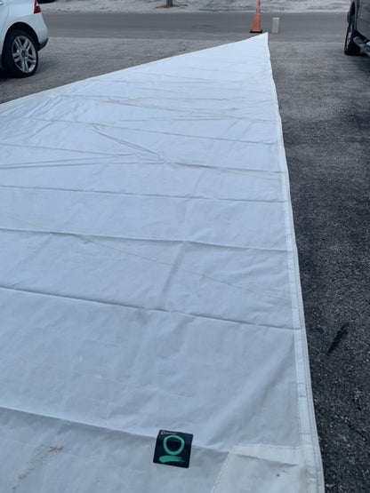 Main - UK Sail Makers - $100.00 - (Sku=0064, LU=34.0', LE=37.6', FT=17.2', LP=')