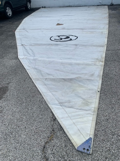 Main - UK Sail Makers - $600.00 - (Sku=0065, LU=34.0', LE=37.6', FT=17.2', LP=')