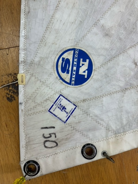 Genoa - North Sails - $450.00 - (Sku=0066, LU=27.1', LE=24.9', FT=15.1', LP=13.7')