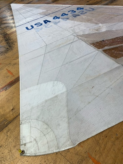 Jib - North Sails - $100.00 - (Sku=0066, LU=27.1', LE=24.9', FT=15.1', LP=13.7')