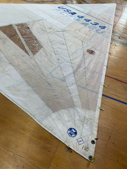 Genoa - North Sails - $450.00 - (Sku=0066, LU=27.1', LE=24.9', FT=15.1', LP=13.7')