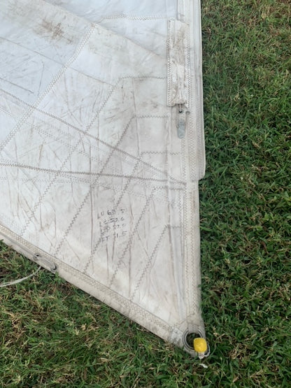 Genoa - UK Sailmakers - $100.00 - (Sku=0070, LU=62.1', LE=53.6', FT=31.5', LP=26.8')