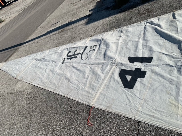 Main - Competition Sails - $100.00 - (Sku=0071, LU=41.2', LE=43.8', FT=12.75', LP=')