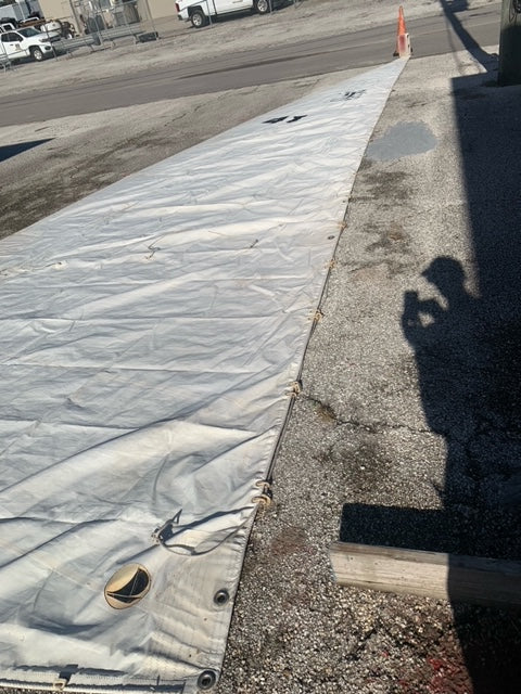 Main - Competition Sails - $100.00 - (Sku=0071, LU=41.2', LE=43.8', FT=12.75', LP=')