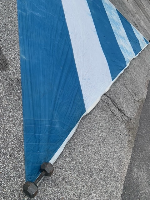 Mizzen StaySail - Ratsey & Lapthorn Sailmakers - $100.00 - (Sku=0072, LU=28.1', LE=22.9', FT=21.6', LP=')