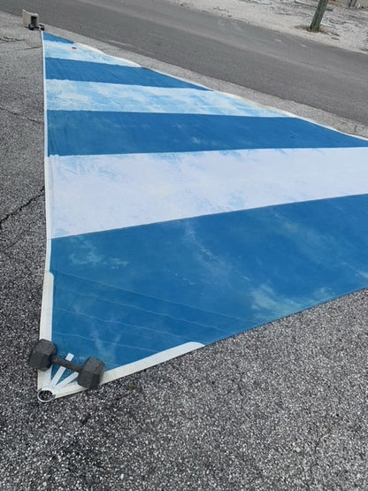 Mizzen StaySail - Ratsey & Lapthorn Sailmakers - $100.00 - (Sku=0072, LU=28.1', LE=22.9', FT=21.6', LP=')