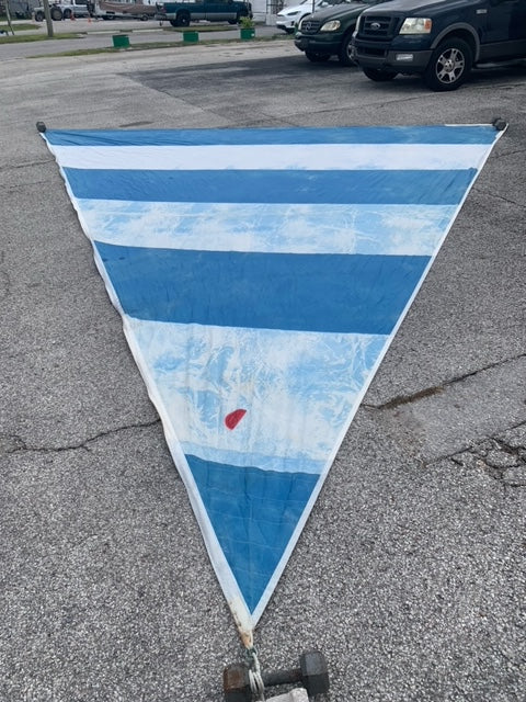 Mizzen StaySail - Ratsey & Lapthorn Sailmakers - $100.00 - (Sku=0072, LU=28.1', LE=22.9', FT=21.6', LP=')