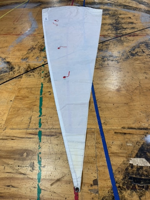 Jib - Atlantic Racing Sails - $150.00 - (Sku=0074, LU=14', LE=13', FT=5', LP=4.75')